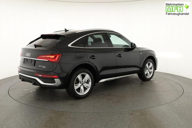 Audi Q5 Sportback 55 TFSI e quattro S line TFSIe S-LINE, AHK, 19-Zoll, Teilleder 