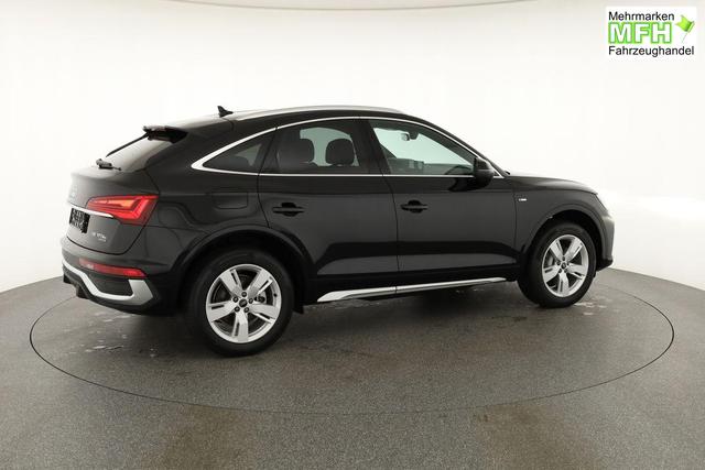 Audi Q5 Sportback 55 TFSI e quattro S line TFSIe S-LINE, AHK, 19-Zoll, Teilleder 