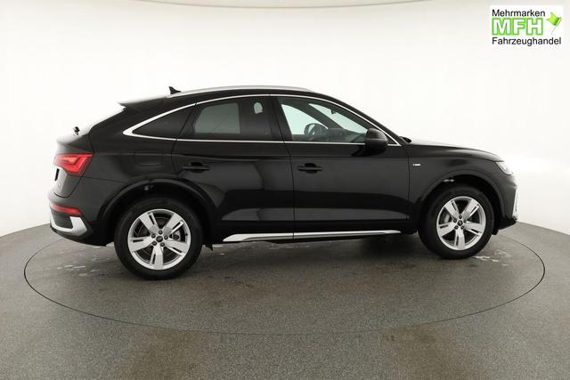 Audi Q5 Sportback 55 TFSI e quattro S line TFSIe S-LINE, AHK, 19-Zoll, Teilleder 