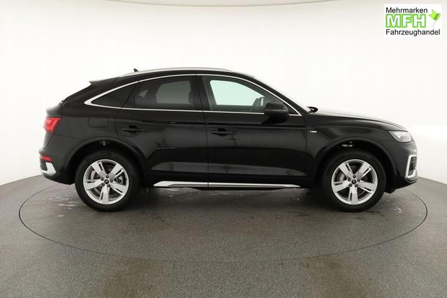 Audi Q5 Sportback 55 TFSI e quattro S line TFSIe S-LINE, AHK, 19-Zoll, Teilleder 