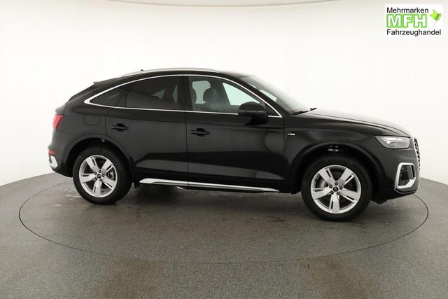 Audi Q5 Sportback 55 TFSI e quattro S line TFSIe S-LINE, AHK, 19-Zoll, Teilleder 