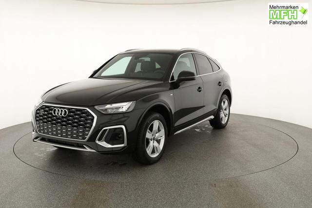 Audi Q5 Sportback 55 TFSI e quattro S line TFSIe S-LINE, AHK, 19-Zoll, Teilleder 