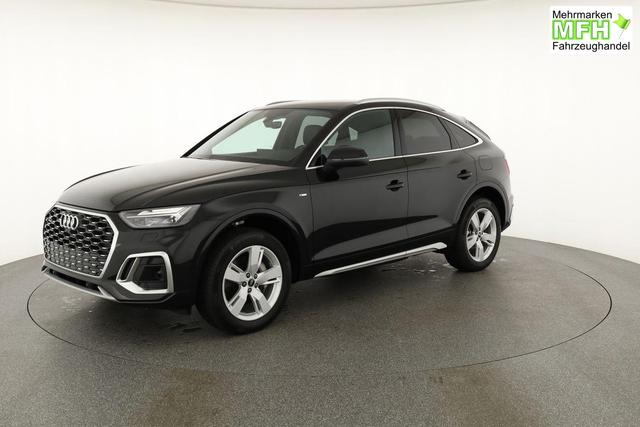 Audi Q5 Sportback 55 TFSI e quattro S line TFSIe S-LINE, AHK, 19-Zoll, Teilleder 