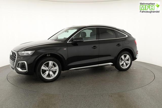 Audi Q5 Sportback 55 TFSI e quattro S line TFSIe S-LINE, AHK, 19-Zoll, Teilleder 