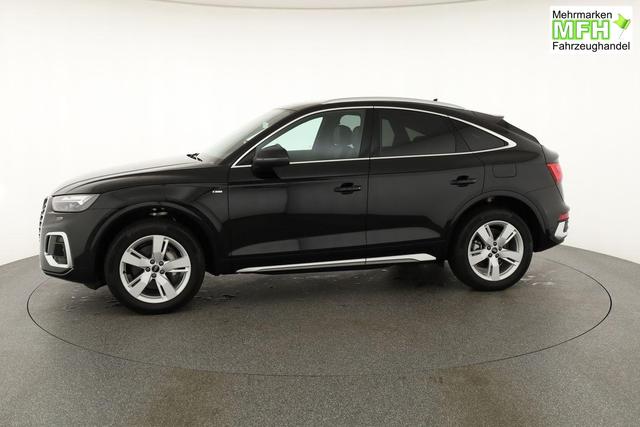 Audi Q5 Sportback 55 TFSI e quattro S line TFSIe S-LINE, AHK, 19-Zoll, Teilleder 