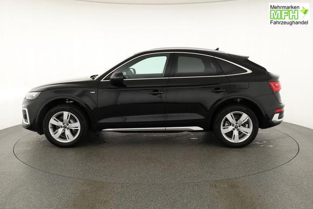 Audi Q5 Sportback 55 TFSI e quattro S line TFSIe S-LINE, AHK, 19-Zoll, Teilleder 