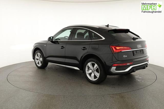 Audi Q5 Sportback 55 TFSI e quattro S line TFSIe S-LINE, AHK, 19-Zoll, Teilleder 