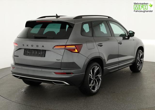 Skoda Karoq Sportline 4x4 2.0 TDI DSG Sportline, Matrix, Teilleder, Navi, Side, 5-J. Garantie 