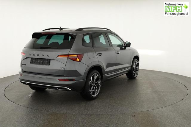 Skoda Karoq Sportline 4x4 2.0 TDI DSG Sportline, Matrix, Teilleder, Navi, Side, 5-J. Garantie 