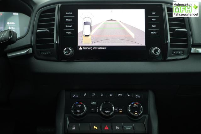 Skoda Karoq 1.5 TSI DSG 130 Jahre, AHK, el. Klappe, Kamera, Ladeboden, Winter 