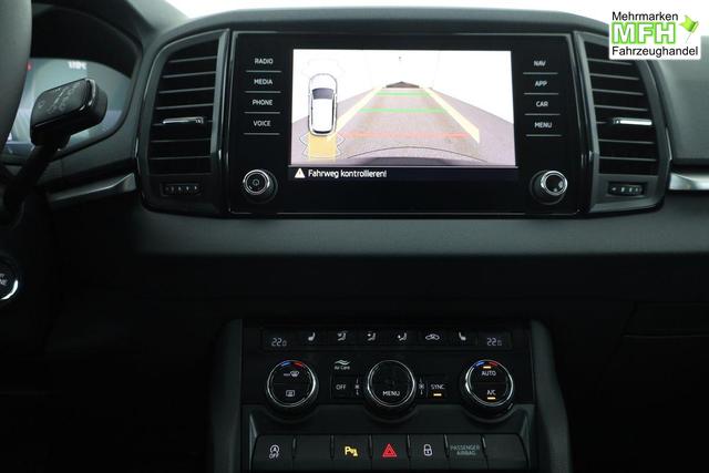 Skoda Karoq 1.5 TSI DSG 130 Jahre, AHK, el. Klappe, Kamera, Ladeboden, Winter 