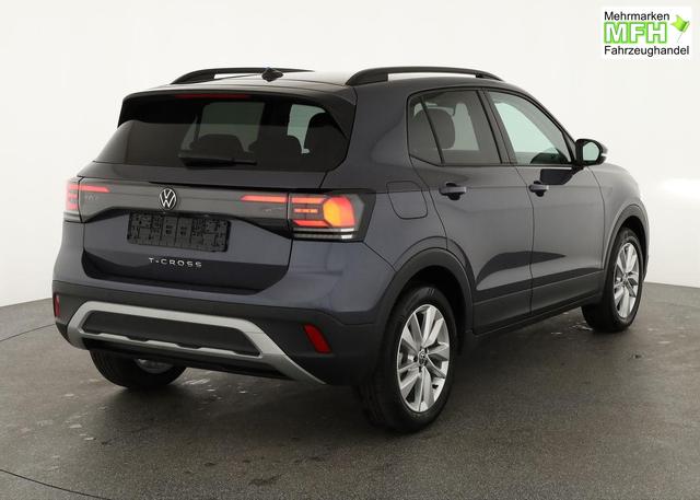 Volkswagen T-Cross 1.5 TSI 110 kW Life DSG Life, AHK, ACC, Ready2, Side, Kamera, 17-Zoll, Winterpaket, Climatronic 
