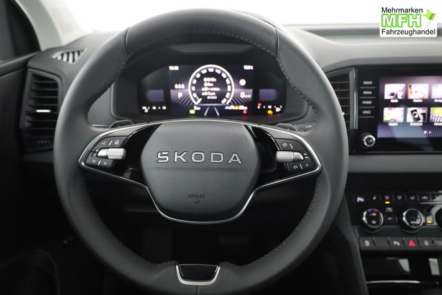 Skoda Karoq 1.5 TSI DSG 130 Jahre, AHK, el. Klappe, Kamera, Ladeboden, Winter 