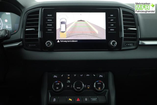 Skoda Karoq 1.5 TSI DSG 130 Jahre, AHK, el. Klappe, Kamera, Ladeboden, Winter 