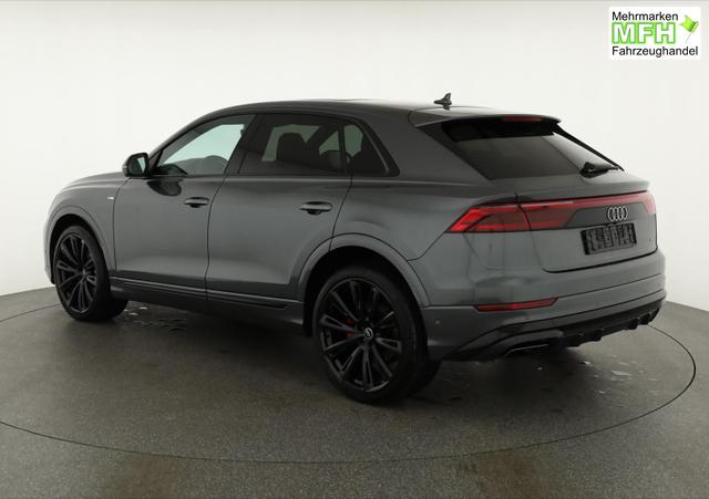 Audi Q8 50 TDI quattro qu S-LINE, Luft, Pano, B&O, 23-Zoll, AHK, Leder, AreaView, Optik schwarz 