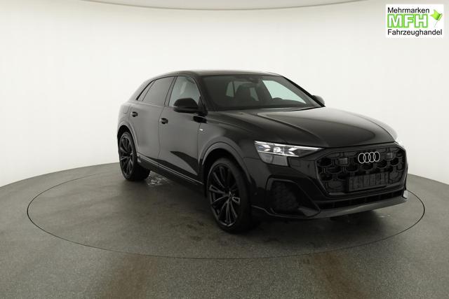 Audi Q8 50 TDI quattro qu S-LINE, Standheizung, HuD, Luft, Pano, B&O, 23-Zoll, AHK, Leder, AreaView, Optik schwarz 
