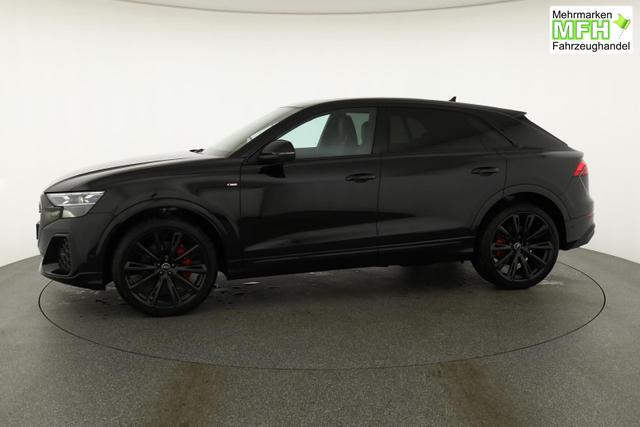 Audi Q8 50 TDI quattro qu S-LINE, Standheizung, HuD, Luft, Pano, B&O, 23-Zoll, AHK, Leder, AreaView, Optik schwarz 