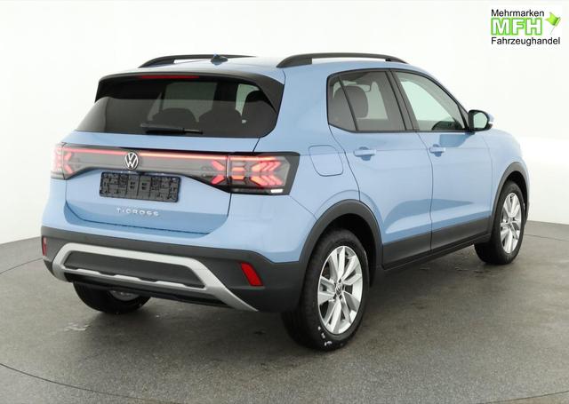 Volkswagen T-Cross 1.0 TSI 85 kW Life DSG Life, AHK, IQ.Light, Kamera, ACC, Side, Winter, 17-Zoll 