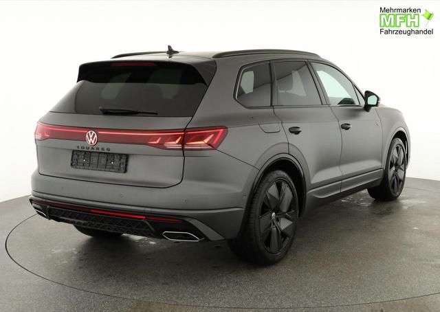 Volkswagen Touareg 3.0 TDI 210 kW 4Motion R-Line V6 Black, grau matt, AHK, HuD, Luft, Standheizung 