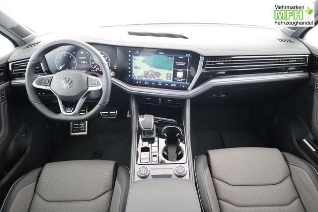 Volkswagen Touareg 3.0 TDI 210 kW 4Motion R-Line V6 Black, grau matt, AHK, HuD, Luft, Standheizung 