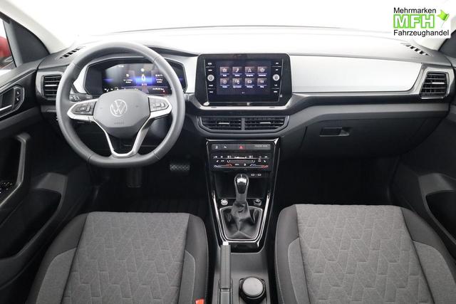 Volkswagen T-Cross 1.0 TSI 85 kW Life DSG Life, AHK, IQ.Light, Kamera, ACC, Side, Winter, 17-Zoll 
