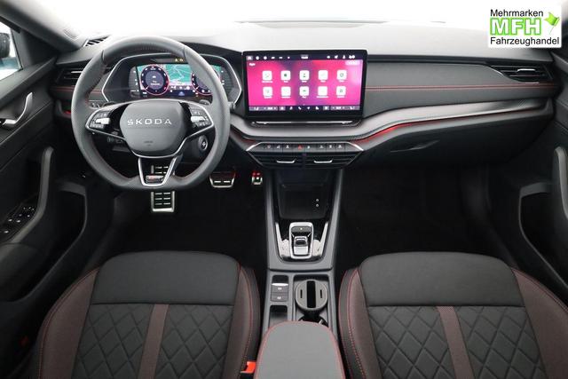 Skoda Octavia Combi RS 2.0 TSI DSG, Sonderlackierung, AHK, Pano,19 Zoll, Canton, el. Klappe, Navi, Matrix, sofort 