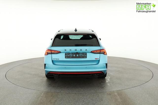 Skoda Octavia Combi RS 2.0 TSI DSG, Sonderlackierung, AHK, Pano,19 Zoll, Canton, el. Klappe, Navi, Matrix, sofort 