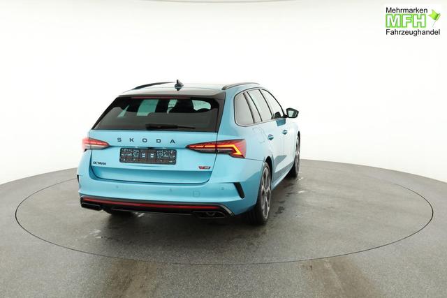 Skoda Octavia Combi RS 2.0 TSI DSG, Sonderlackierung, AHK, Pano,19 Zoll, Canton, el. Klappe, Navi, Matrix, sofort 