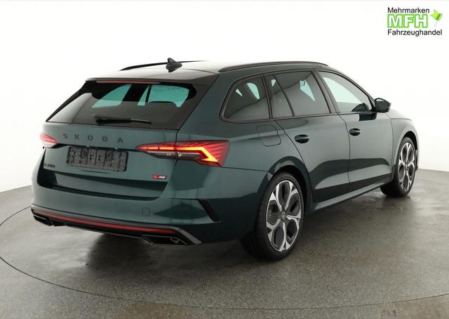 Skoda Octavia Combi RS 2.0 TSI DSG, Sonderlackierung, AHK, 19 Zoll, Canton, el. Klappe, Navi, Matrix, sofort 