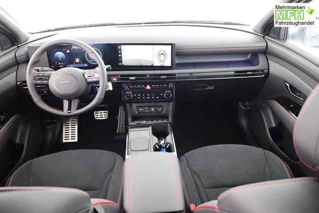 Hyundai TUCSON N Line 2WD 1.6 T-GDI DCT N-LINE, Navi, AreaView, Side, Winter, el. Klappe, 19-Zoll, Teilleder 