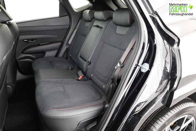 Hyundai TUCSON N Line 2WD 1.6 T-GDI DCT N-LINE, Navi, AreaView, Side, Winter, el. Klappe, 19-Zoll, Teilleder 