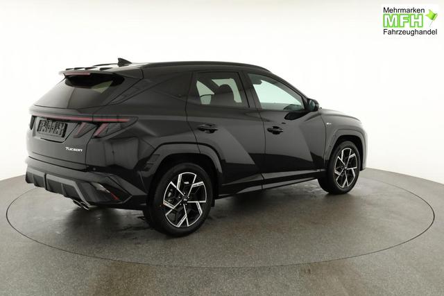 Hyundai TUCSON N Line 2WD 1.6 T-GDI DCT N-LINE, Navi, AreaView, Side, Winter, el. Klappe, 19-Zoll, Teilleder 