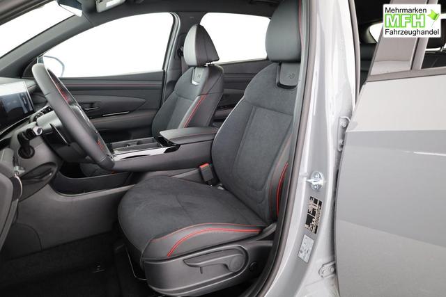 Hyundai TUCSON N Line 2WD 1.6 T-GDI DCT N-LINE, Navi, AreaView, Side, Winter, el. Klappe, 19-Zoll, Teilleder 