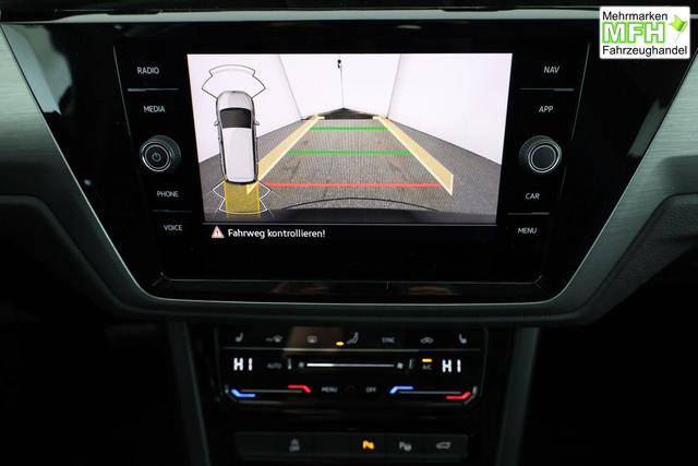 Volkswagen Touran Comfortline BMT/Start-Stopp 1.5 TSI DSG Comfortline, 7-Sitzer, AHK, Navi, Kamera, Side, Winter, 3 J.-Garantie 