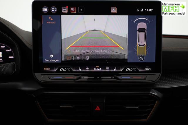 Cupra Leon Sportstourer ST 1.5 eTSI DSG, AHK, Matrix, Side, Kamera, el. Klappe, Winter, 5-J Garantie 