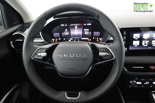 Skoda Fabia Selection 1.0 TSI DSG Selection, KESSY, Kamera, 15-Zoll schwarz, Winter, Ladeboden 