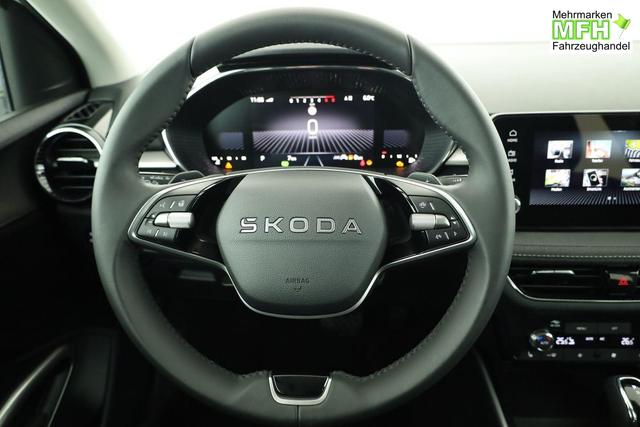 Skoda Fabia Selection 1.0 TSI DSG Selection, KESSY, Kamera, 15-Zoll schwarz, Winter, Ladeboden 