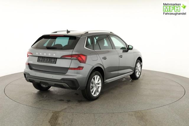 Skoda Kamiq Selection 1.0 TSI DSG 130 Jahre, AHK, LED, Side, ACC, Kamera, el. Klappe, Winter, 17-Zoll 