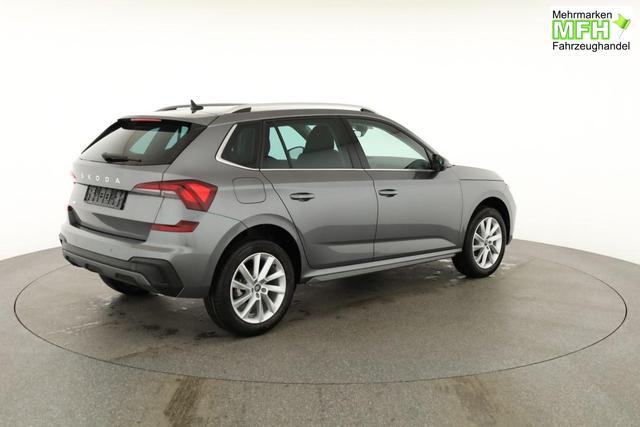 Skoda Kamiq Selection 1.0 TSI DSG 130 Jahre, AHK, LED, Side, ACC, Kamera, el. Klappe, Winter, 17-Zoll 