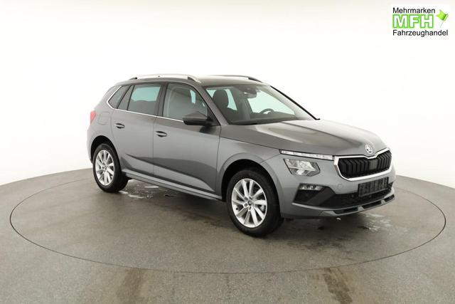 Skoda Kamiq Selection 1.0 TSI DSG 130 Jahre, AHK, LED, Side, ACC, Kamera, el. Klappe, Winter, 17-Zoll 