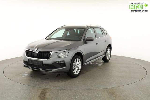 Skoda Kamiq Selection 1.0 TSI DSG 130 Jahre, AHK, LED, Side, ACC, Kamera, el. Klappe, Winter, 17-Zoll 
