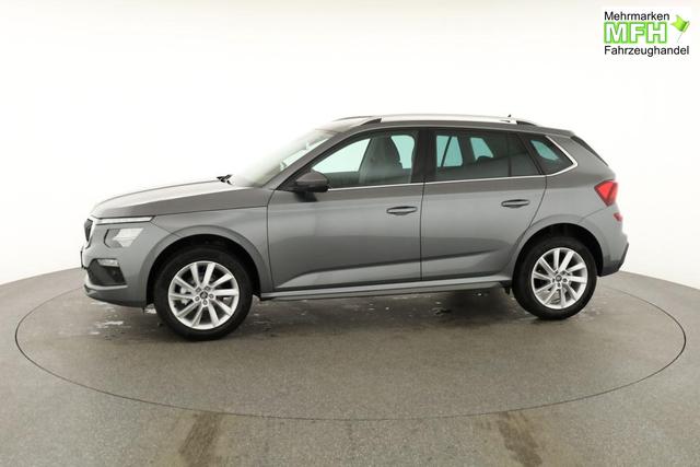 Skoda Kamiq Selection 1.0 TSI DSG 130 Jahre, AHK, LED, Side, ACC, Kamera, el. Klappe, Winter, 17-Zoll 