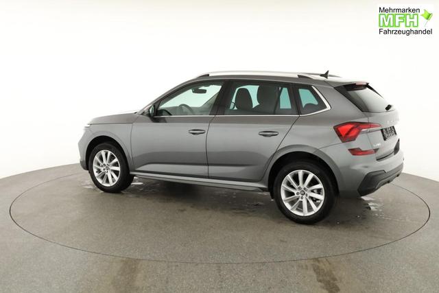 Skoda Kamiq Selection 1.0 TSI DSG 130 Jahre, AHK, LED, Side, ACC, Kamera, el. Klappe, Winter, 17-Zoll 