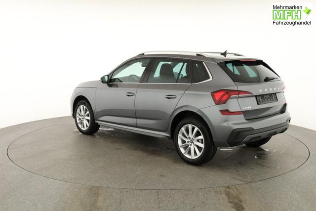 Skoda Kamiq Selection 1.0 TSI DSG 130 Jahre, AHK, LED, Side, ACC, Kamera, el. Klappe, Winter, 17-Zoll 