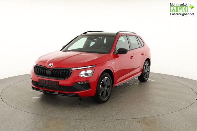 Skoda Kamiq Monte Carlo 1.5 TSI DSG Carlo, Pano, AHK, IQ.Light, Side, Kamera, Winter, 17-Zoll 