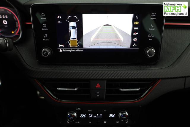 Skoda Kamiq Monte Carlo 1.5 TSI DSG Carlo, Pano, AHK, IQ.Light, Side, Kamera, Winter, 17-Zoll 