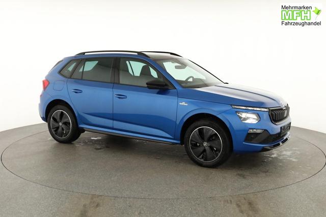 Skoda Kamiq Monte Carlo 1.5 TSI DSG Carlo, Pano, AHK, IQ.Light, Side, Kamera, Winter, 17-Zoll 