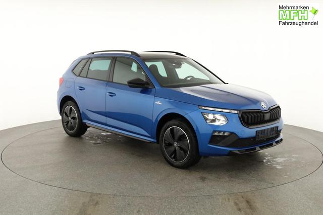 Skoda Kamiq Monte Carlo 1.5 TSI DSG Carlo, Pano, AHK, IQ.Light, Side, Kamera, Winter, 17-Zoll 