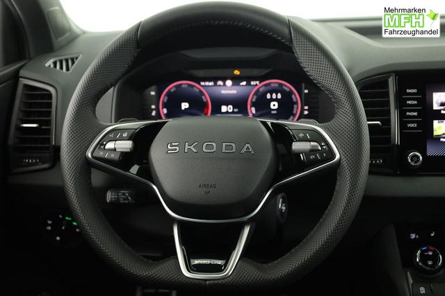 Skoda Karoq Sportline 1.5 TSI DSG Sportline, AHK, Navi, Matrix, Kamera, el. Klappe, 5-J. Garantie 