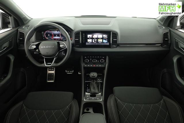 Skoda Karoq Sportline 1.5 TSI DSG Sportline, AHK, Navi, CANTON, Matrix, AreaView, Side, Kamera, el. Klappe, FS-beheizbar 